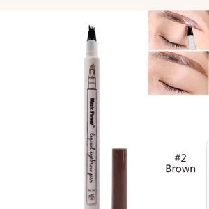 Eyebrow tattoo fork tip pen